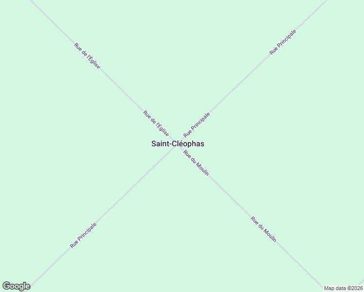 map of restaurants, bars, coffee shops, grocery stores, and more near 355 Rue Principale in Saint-Clã©Ophas