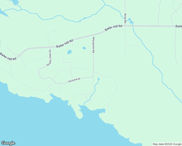 map of restaurants, bars, coffee shops, grocery stores, and more near 150 View Ridge East in Friday Harbor