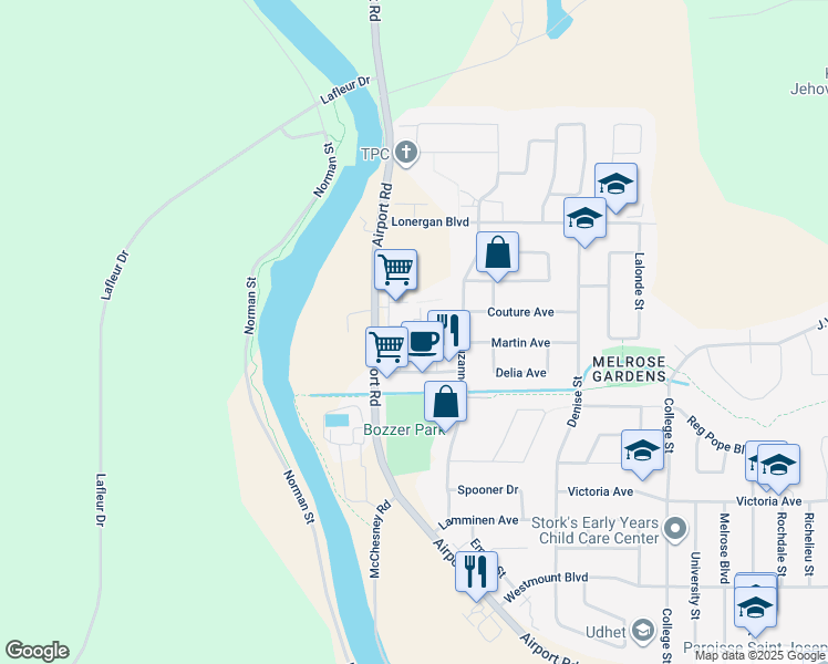 634 Riverpark Road, Timmins ON Walk Score