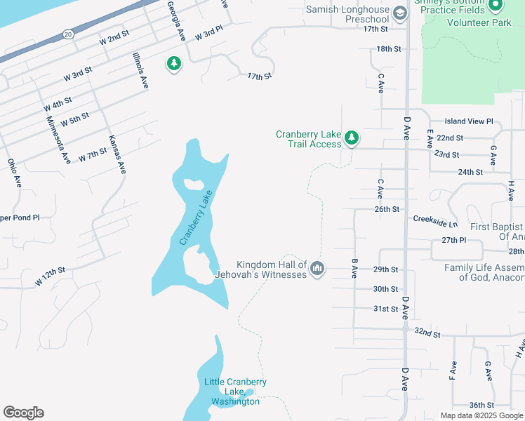 map of restaurants, bars, coffee shops, grocery stores, and more near in Anacortes