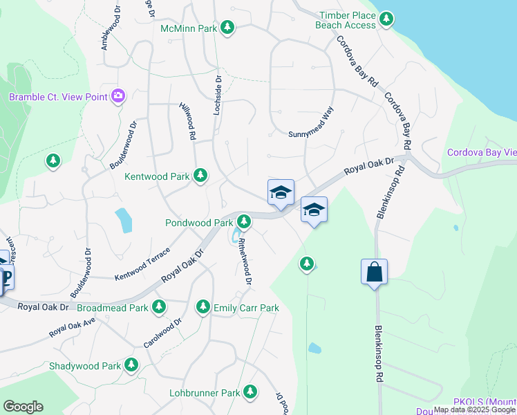 4630 Lochside Drive, Saanich BC Walk Score