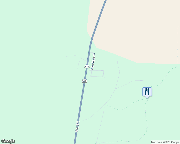 map of restaurants, bars, coffee shops, grocery stores, and more near 31 Grasslands Road in Timmins
