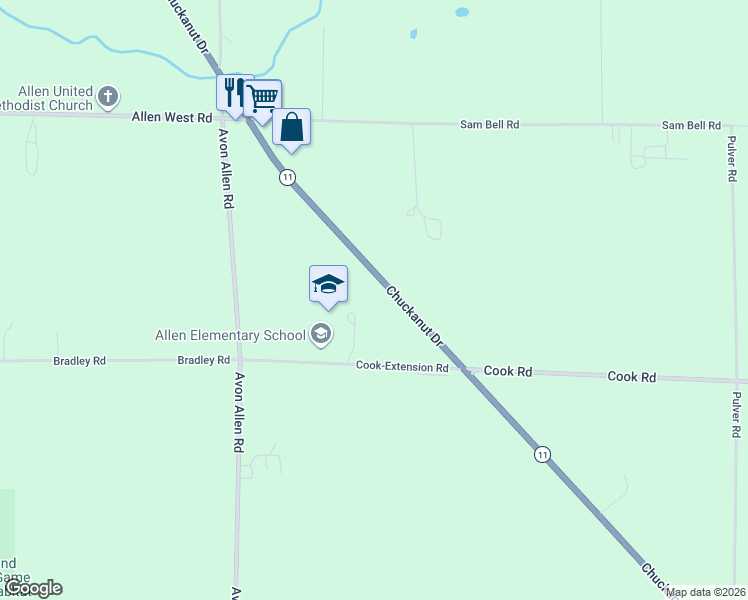 map of restaurants, bars, coffee shops, grocery stores, and more near 9320 Chuckanut Drive in Burlington