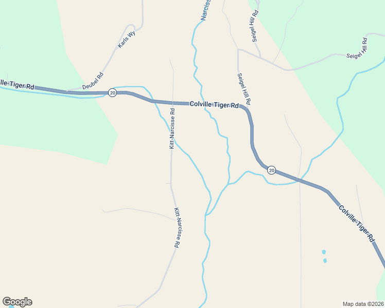 map of restaurants, bars, coffee shops, grocery stores, and more near in Colville