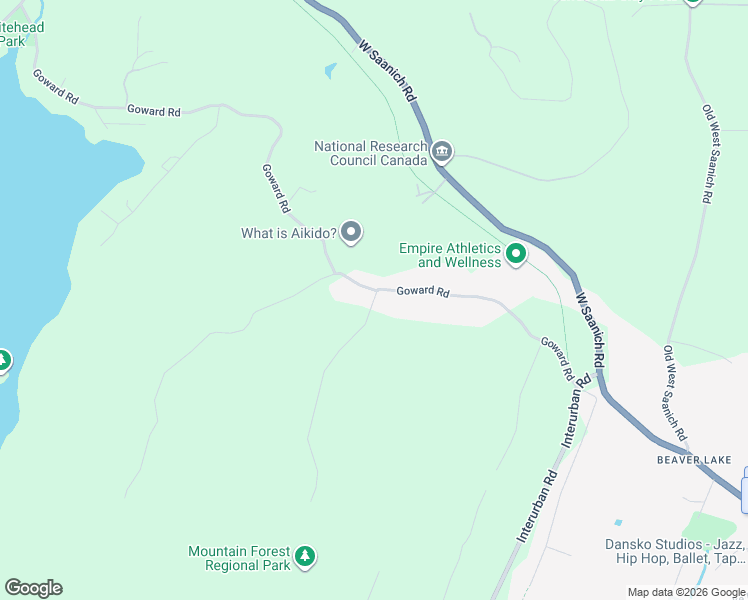 map of restaurants, bars, coffee shops, grocery stores, and more near 363 Goward Road in Victoria