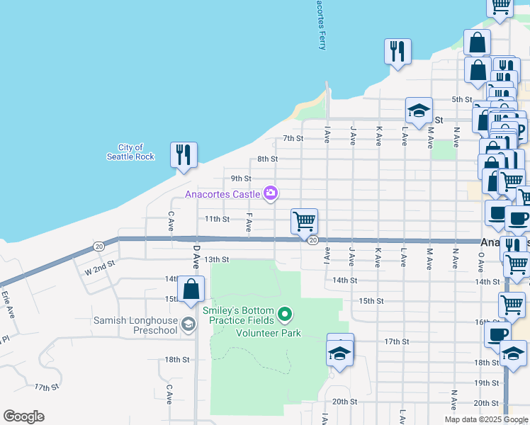 1910 11th Street, Anacortes WA Walk Score