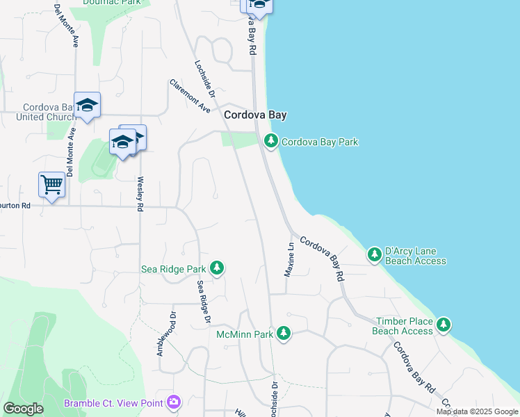 4945 Lochside Drive, Saanich BC Walk Score