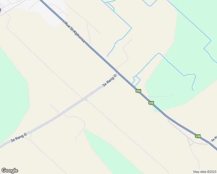 map of restaurants, bars, coffee shops, grocery stores, and more near 307 3e Rang Ouest in Sainte-Luce