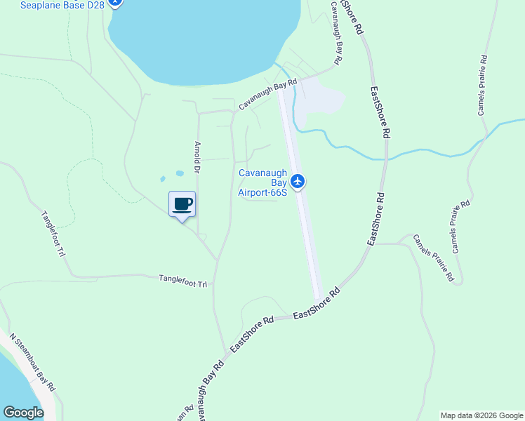 map of restaurants, bars, coffee shops, grocery stores, and more near 188 South Loy Larson Road in Coolin