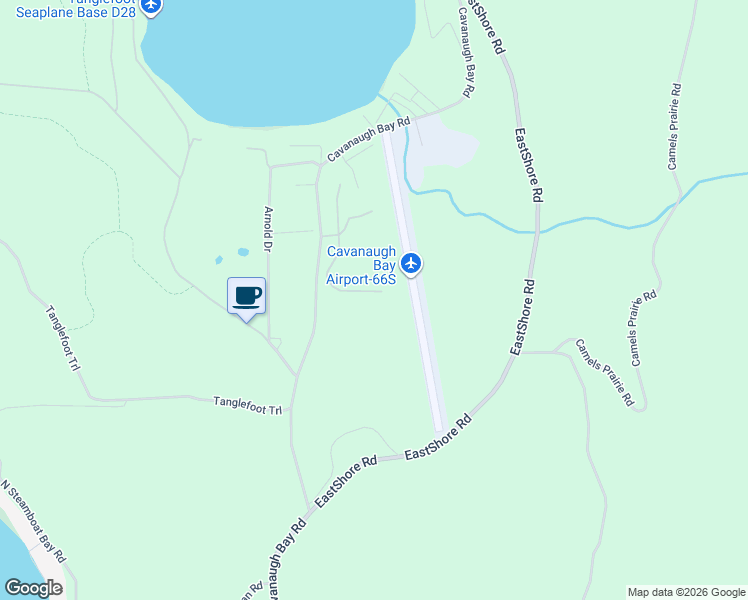 map of restaurants, bars, coffee shops, grocery stores, and more near 188 South Loy Larson Road in Coolin