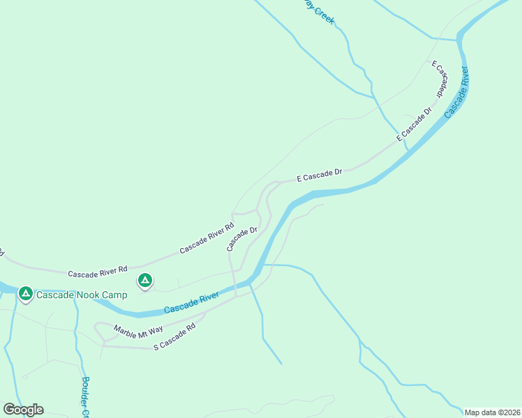 map of restaurants, bars, coffee shops, grocery stores, and more near 63899 Cascade Park Place in Marblemount