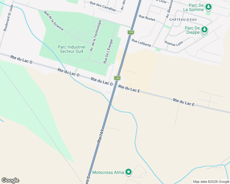 map of restaurants, bars, coffee shops, grocery stores, and more near 2045 Avenue du Pont Sud in Alma