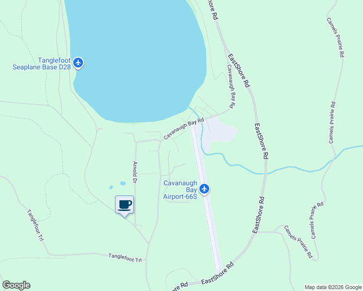 map of restaurants, bars, coffee shops, grocery stores, and more near 8 Chipmunk Lane in Coolin