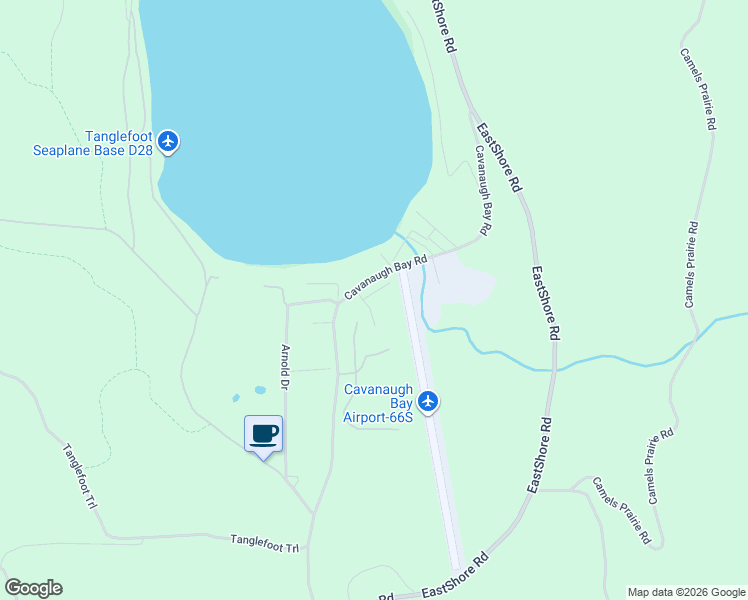 map of restaurants, bars, coffee shops, grocery stores, and more near 8 Chipmunk Lane in Coolin