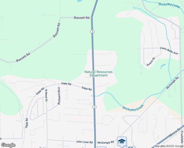 map of restaurants, bars, coffee shops, grocery stores, and more near 825 Park Cottage Place in Sedro-Woolley