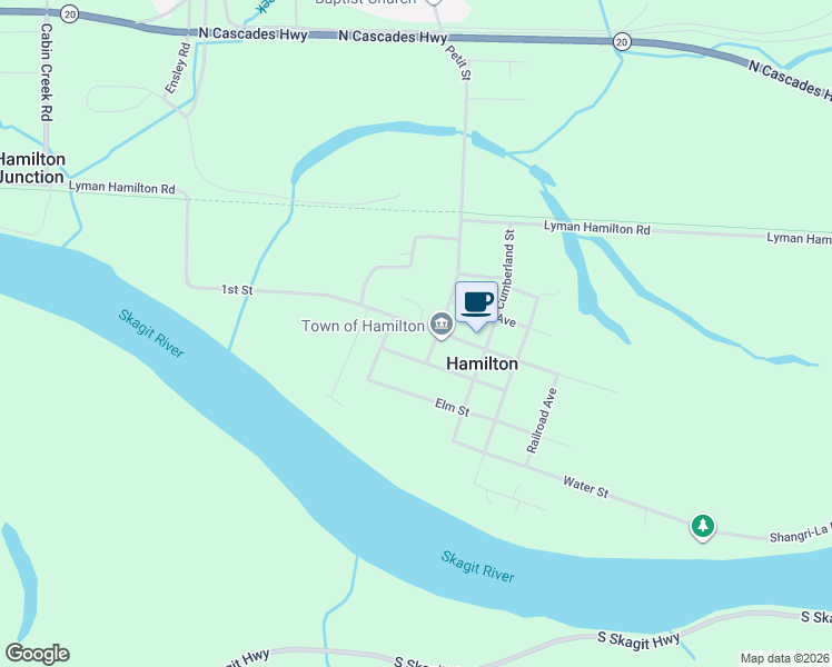 map of restaurants, bars, coffee shops, grocery stores, and more near 642 Maple Street in Hamilton