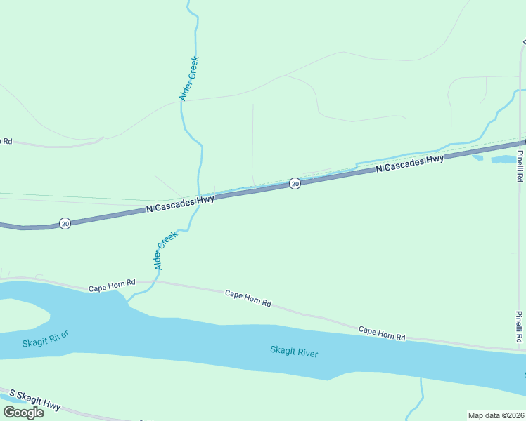 map of restaurants, bars, coffee shops, grocery stores, and more near 36774 State Route 20 in Sedro-Woolley