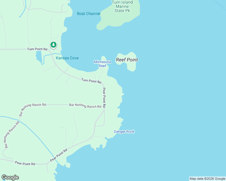map of restaurants, bars, coffee shops, grocery stores, and more near 2623 Pear Point Road in Friday Harbor