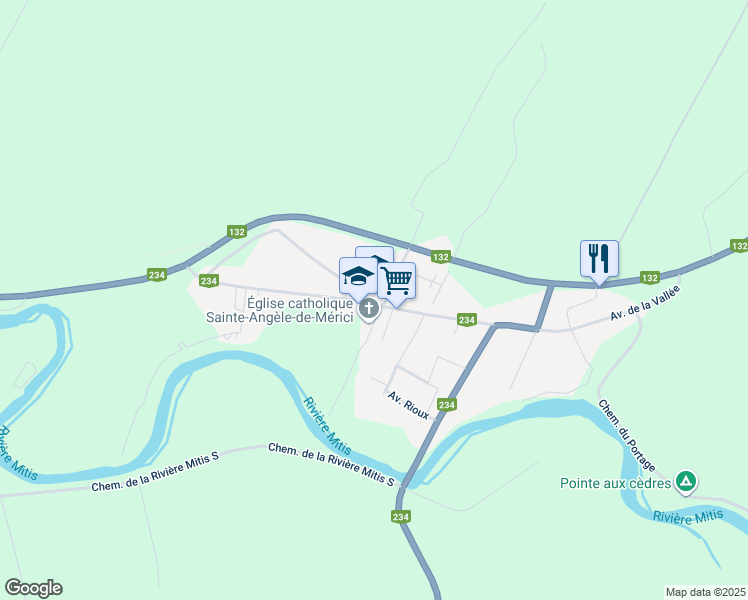 531 Avenue de la Vallée, SainteAngèledeMérici QC Walk Score