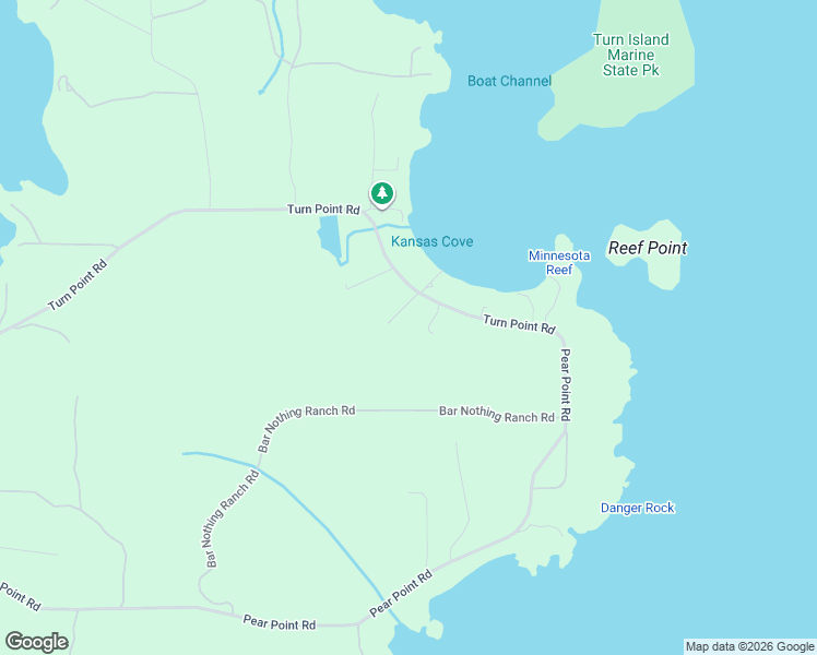 map of restaurants, bars, coffee shops, grocery stores, and more near 35 Navigator Lane in Friday Harbor