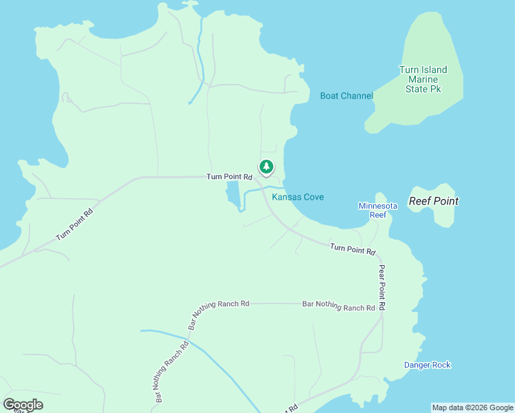 map of restaurants, bars, coffee shops, grocery stores, and more near 2192 Turn Point Road in Friday Harbor
