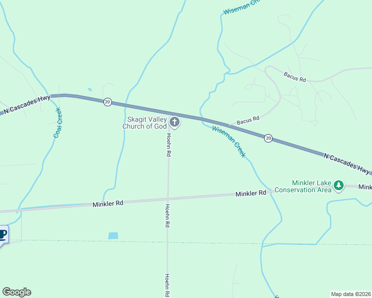 map of restaurants, bars, coffee shops, grocery stores, and more near 27984 Hoehn Road in Sedro-Woolley