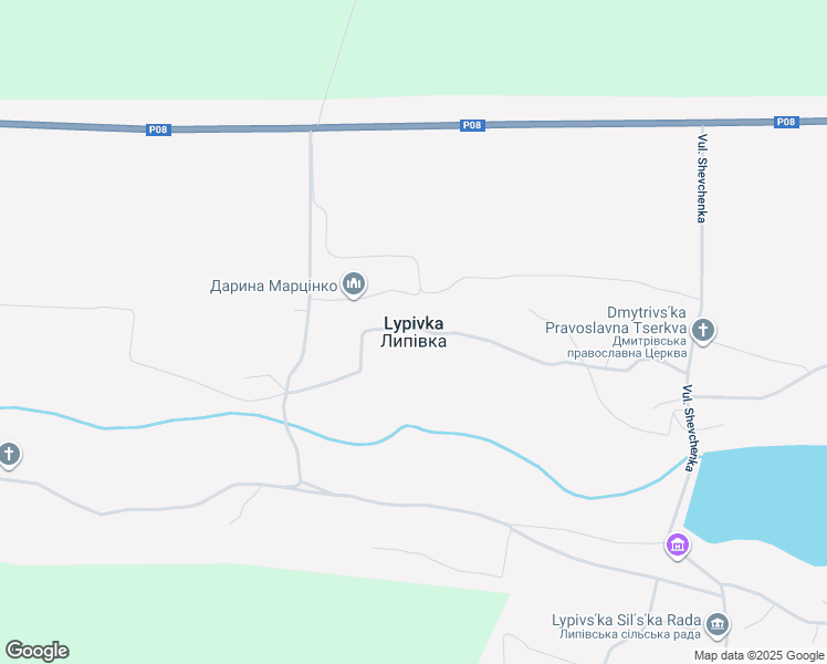 map of restaurants, bars, coffee shops, grocery stores, and more near in Lypivka