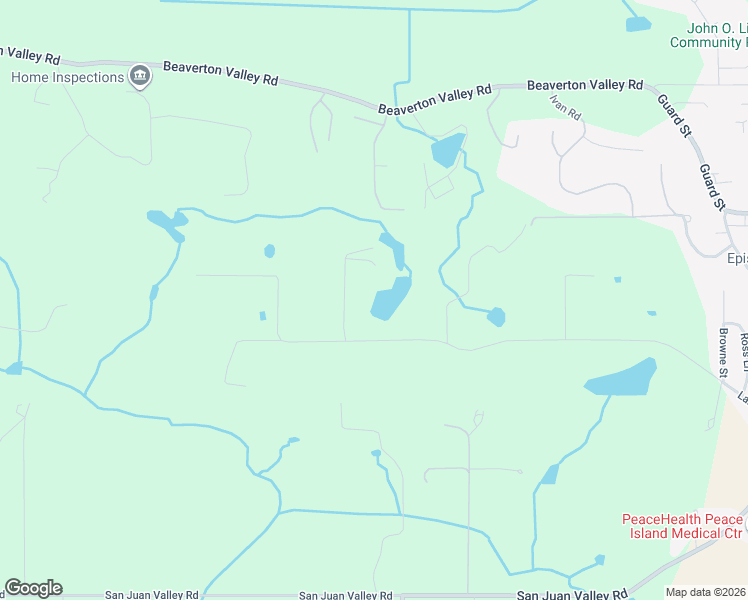 map of restaurants, bars, coffee shops, grocery stores, and more near 1738b Lampard Road in Friday Harbor