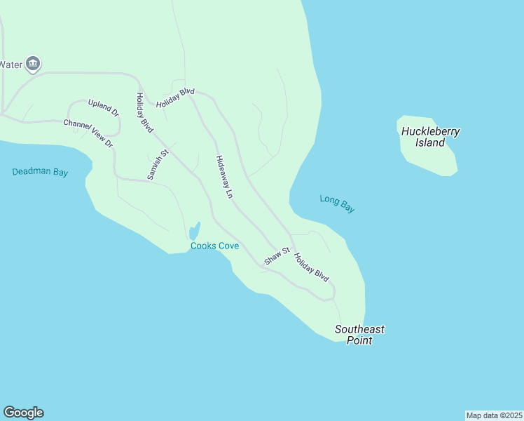 map of restaurants, bars, coffee shops, grocery stores, and more near 7338 Holiday Boulevard in Anacortes