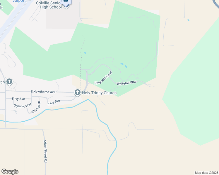 map of restaurants, bars, coffee shops, grocery stores, and more near 2082 Whitetail Way in Colville