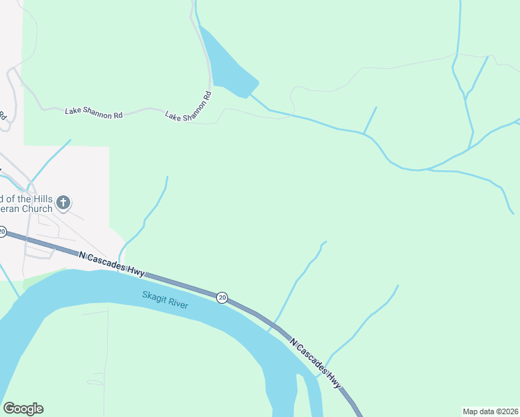 map of restaurants, bars, coffee shops, grocery stores, and more near 46824 East Everett Lake Road in Concrete