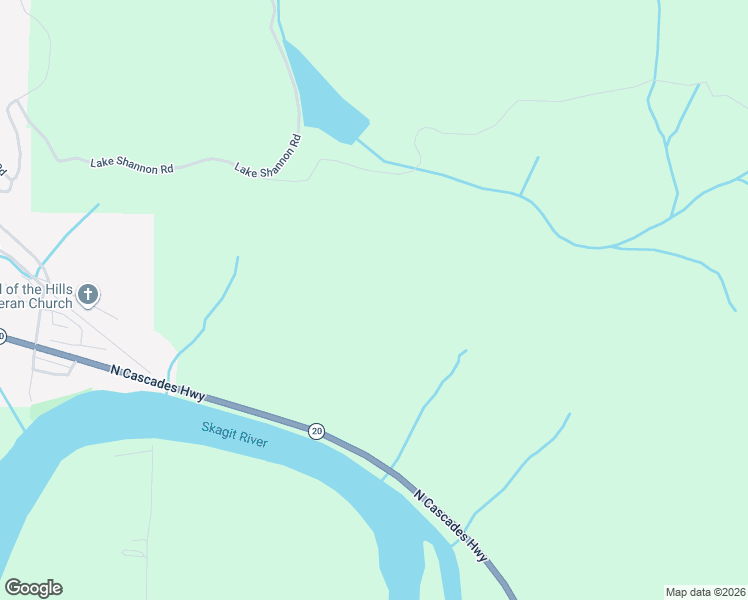 map of restaurants, bars, coffee shops, grocery stores, and more near 46824 East Everett Lake Road in Concrete