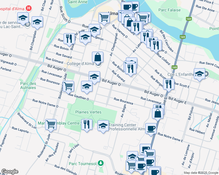 540 Avenue Labrecque, Alma QC Walk Score