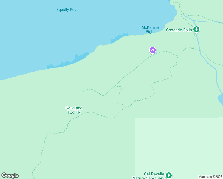 map of restaurants, bars, coffee shops, grocery stores, and more near Malahat Viewpoint Trail in Victoria