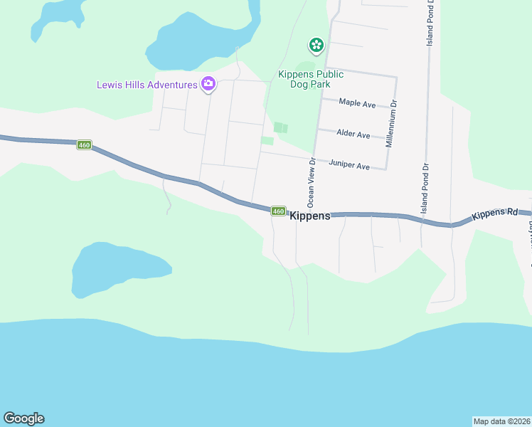 map of restaurants, bars, coffee shops, grocery stores, and more near 127 Kippens Road in Kippens