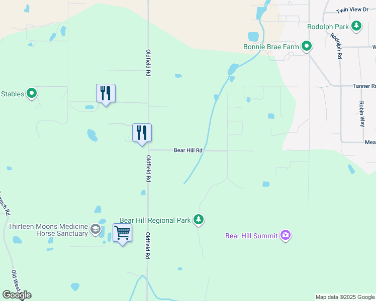 map of restaurants, bars, coffee shops, grocery stores, and more near 6056 Bear Hill Road in Victoria
