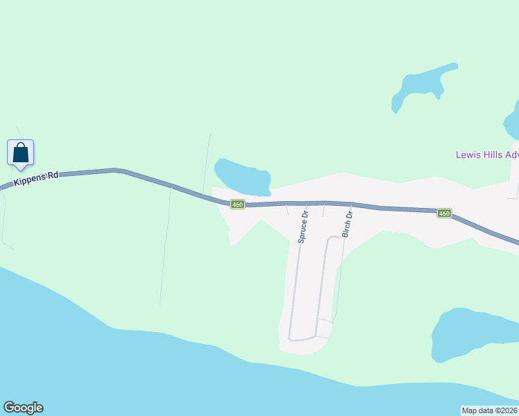 map of restaurants, bars, coffee shops, grocery stores, and more near 263 Newfoundland and Labrador 460 in Kippens