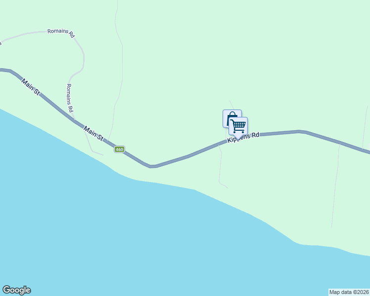 map of restaurants, bars, coffee shops, grocery stores, and more near 448 Kippens Road in Kippens