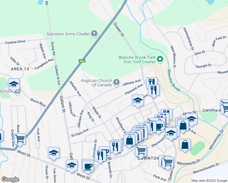 54 Hillview Avenue, Stephenville NL Walk Score