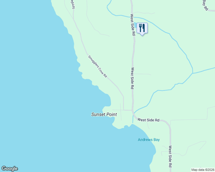 map of restaurants, bars, coffee shops, grocery stores, and more near 191 Smugglers Cove Road in Friday Harbor