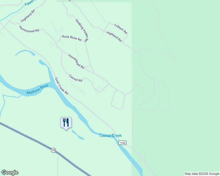 map of restaurants, bars, coffee shops, grocery stores, and more near 80 Homestead Road in Winthrop
