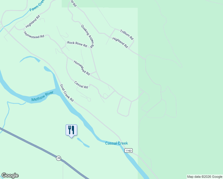map of restaurants, bars, coffee shops, grocery stores, and more near 80 Homestead Road in Winthrop