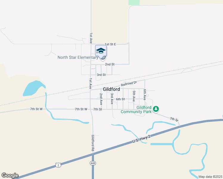 map of restaurants, bars, coffee shops, grocery stores, and more near in Gildford