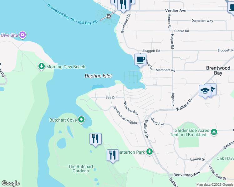 800 Sea Drive, Central Saanich BC Walk Score