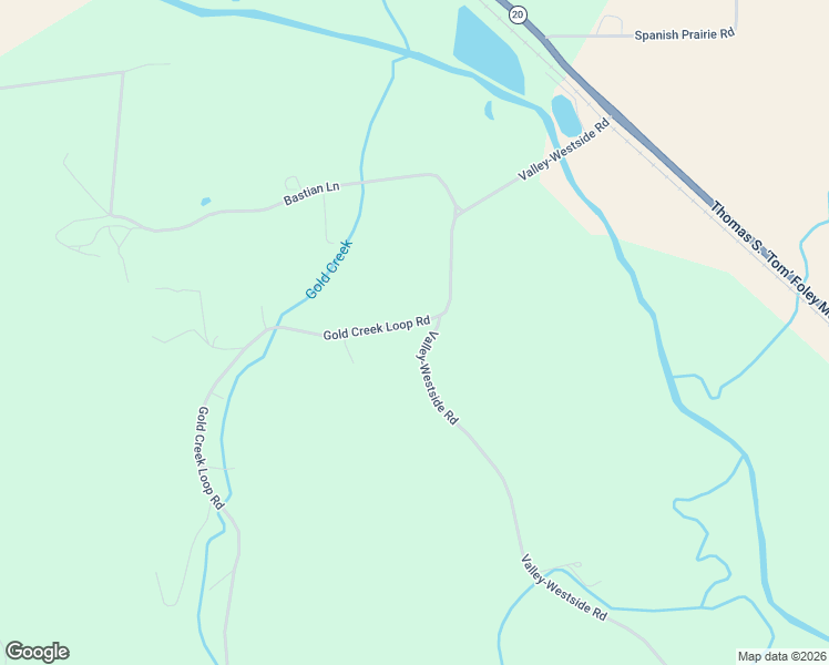 map of restaurants, bars, coffee shops, grocery stores, and more near 380 Valley-Westside Road in Colville