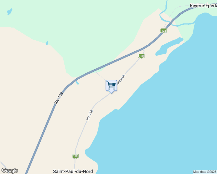 map of restaurants, bars, coffee shops, grocery stores, and more near 588 Rue Principale in Longue-Rive