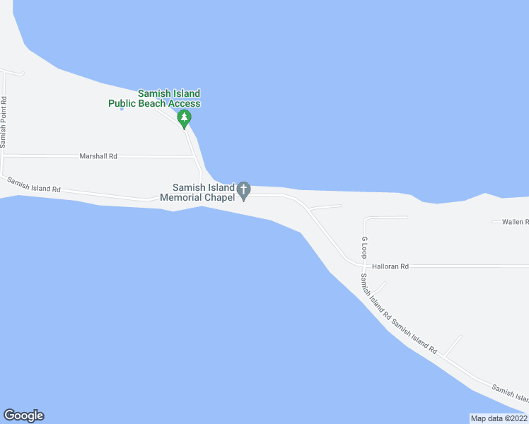 map of restaurants, bars, coffee shops, grocery stores, and more near 9674 Samish Island Road in Bow