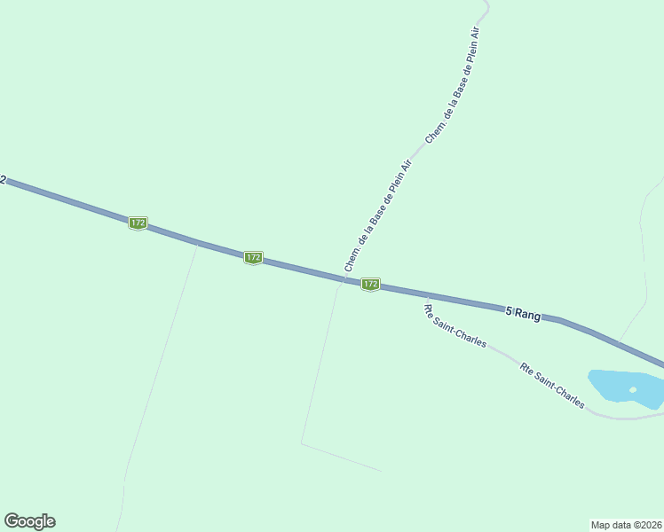 map of restaurants, bars, coffee shops, grocery stores, and more near 1 Québec 172 in Saguenay–Lac-Saint-Jean