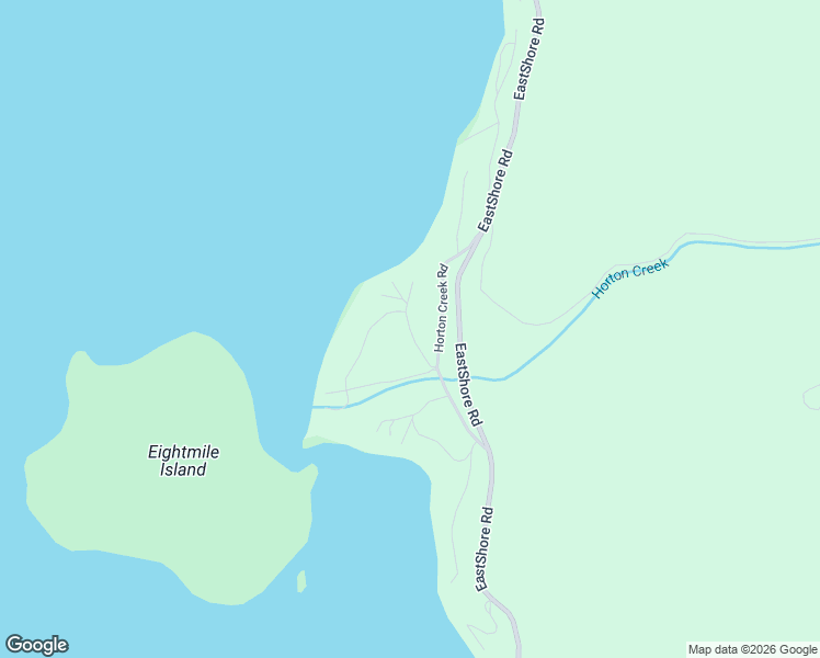 map of restaurants, bars, coffee shops, grocery stores, and more near Eight Mile Road in Coolin