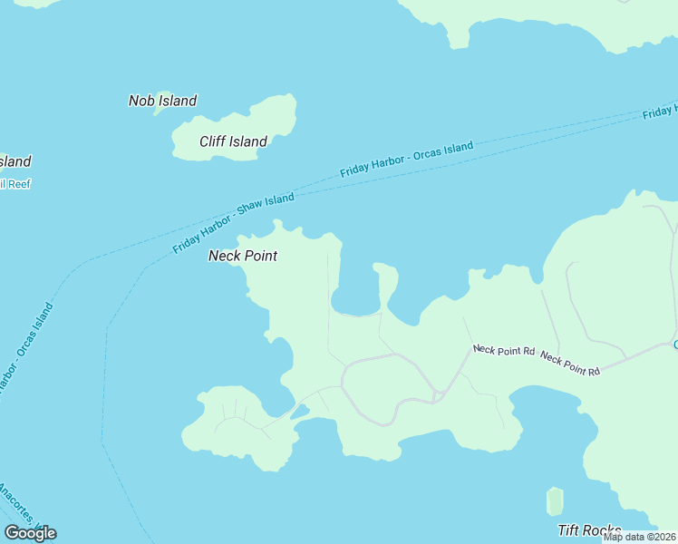 map of restaurants, bars, coffee shops, grocery stores, and more near Harbor Way in Friday Harbor